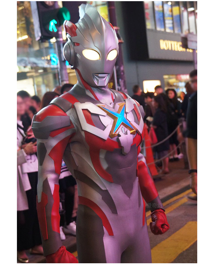 万代bandai奥特曼皮套头盔摆件11可穿戴全身盔甲eva塑料皮套道具cos服