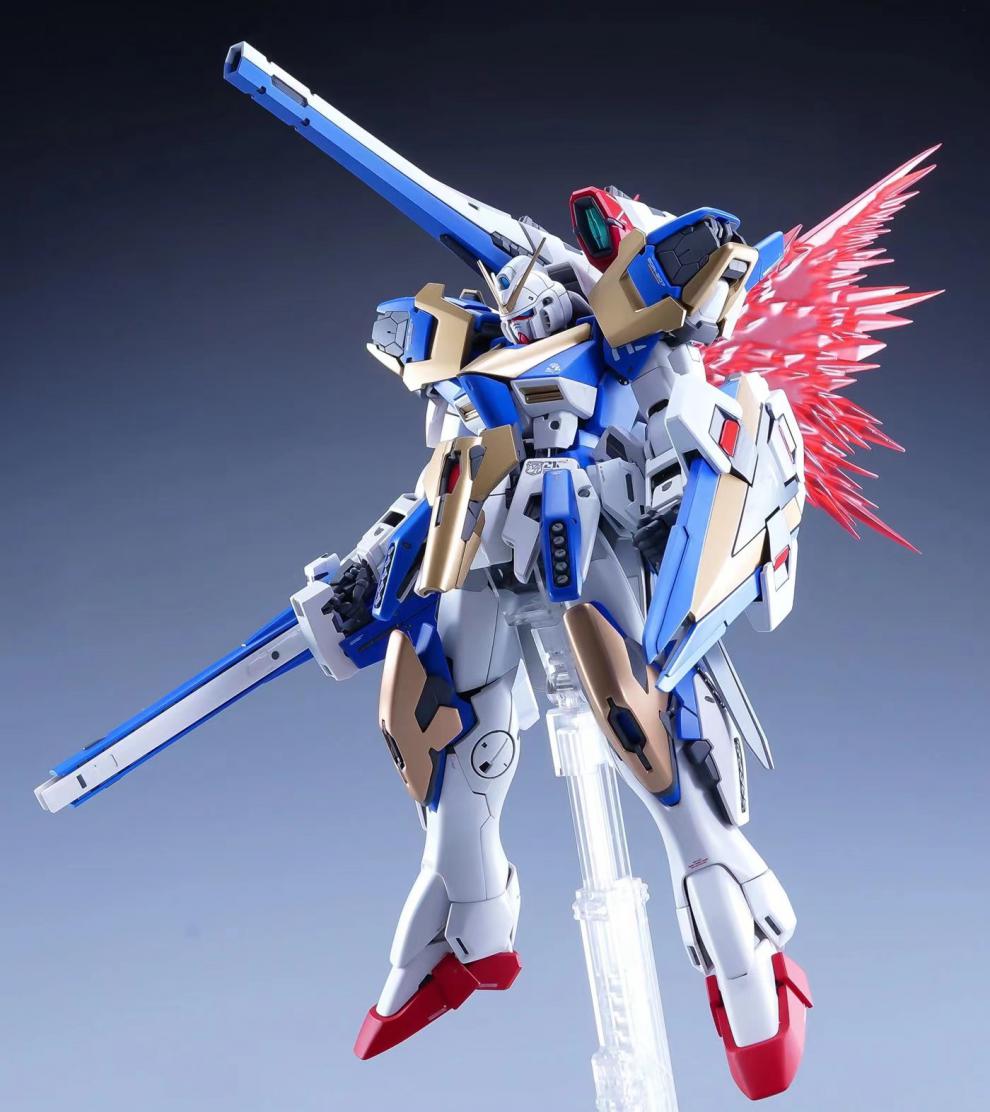 高达拼装模型v2ab胜利dx魔改大班红异端机甲玩具手办七夕情人节礼物mg