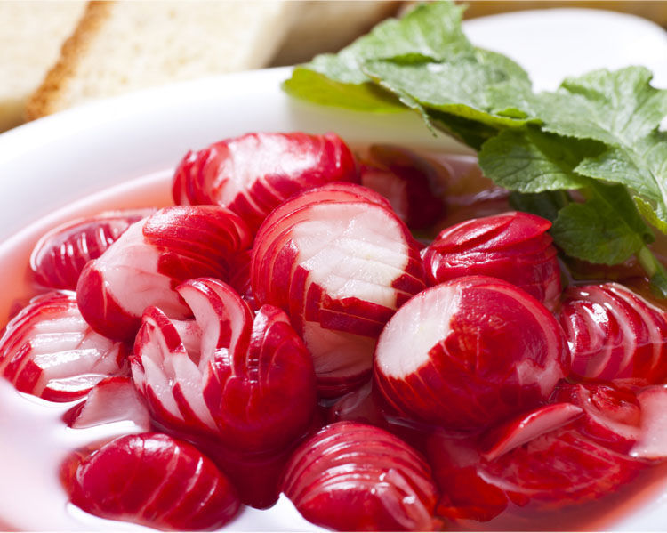 新鲜樱桃萝卜水果萝卜红萝卜迷你小萝卜圆萝卜蔬菜沙拉配菜一斤装