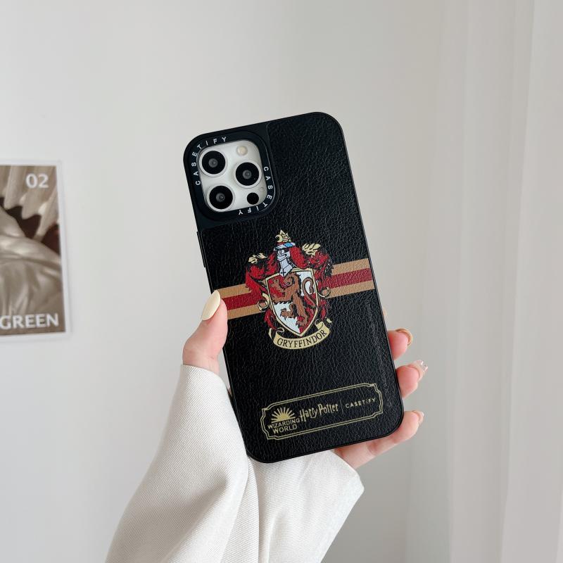 casetify哈利波特手机壳 皮质魔法学院潮牌case同哈利适用iphone12