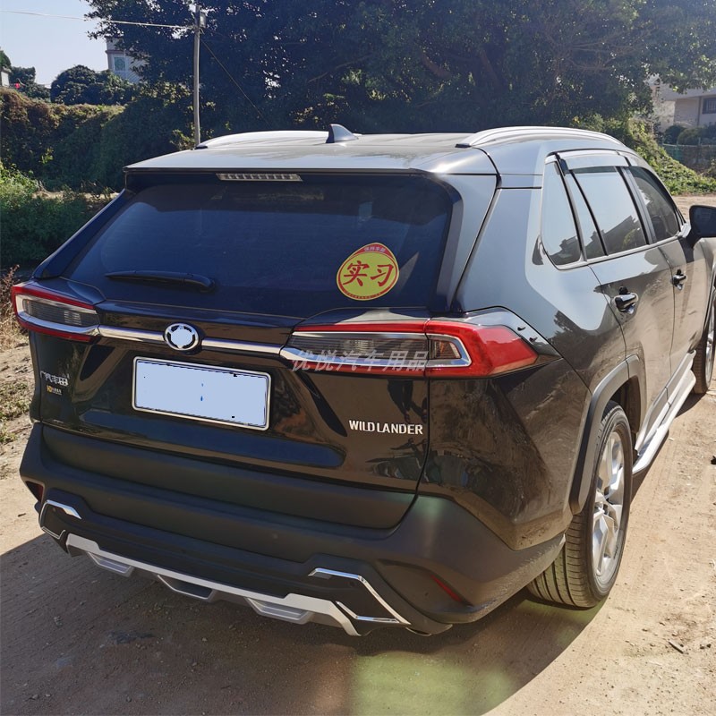 适用于20款丰田威兰达加装防护杠威兰达前护杠带灯前后保险杠改装
