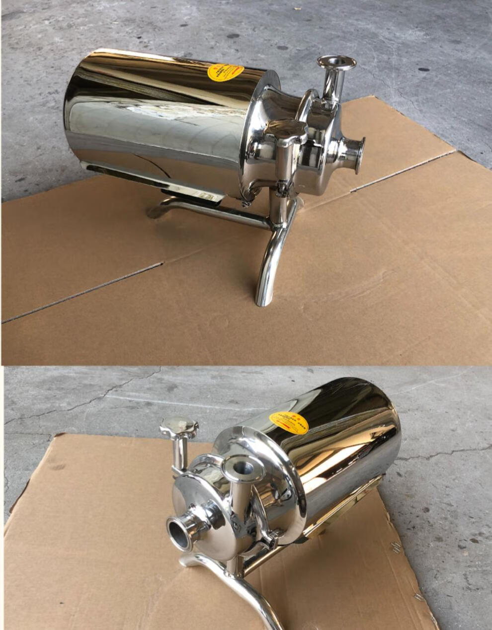 304不锈钢离心泵卫生泵卫生级饮料泵级抽酒泵奶泵豆浆泵水泵1t10m0