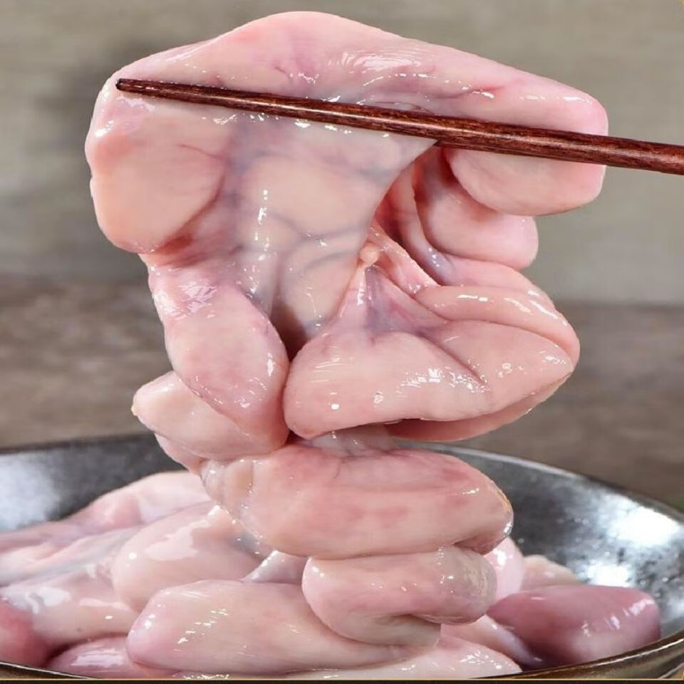 新鲜猪花肠脆肠猪房子猪子宫猪胎盘猪下水批发全套 新鲜猪花肠2斤装【