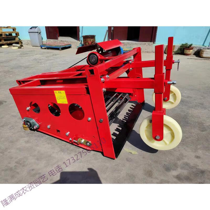 pws2022新款大蒜收获机小型多功能农用收割机前置起蒜机挖蒜机铲蒜机