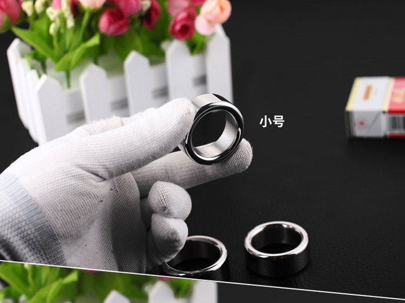 保密发货金属锁精环羊眼圈茎包皮环切器过长辅助器男用阻复龟头敏感28