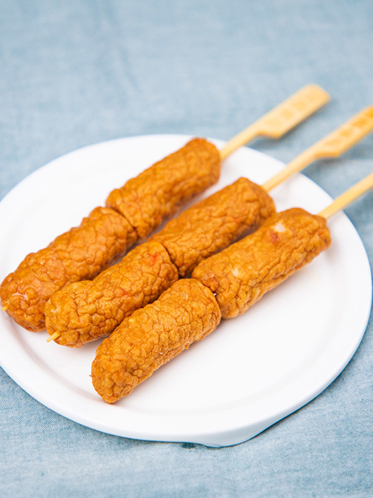 立圆关东煮立圆食品关东煮食材大包装北极翅鱼芙蓉咖喱鱼丸鸡脆骨黄色