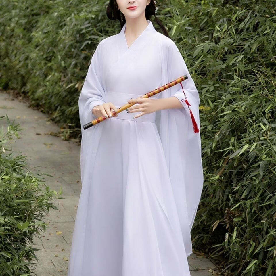 寇恙kouyang汉服女仙气古风古装衣服仙女超仙套装青城山下白素贞成人