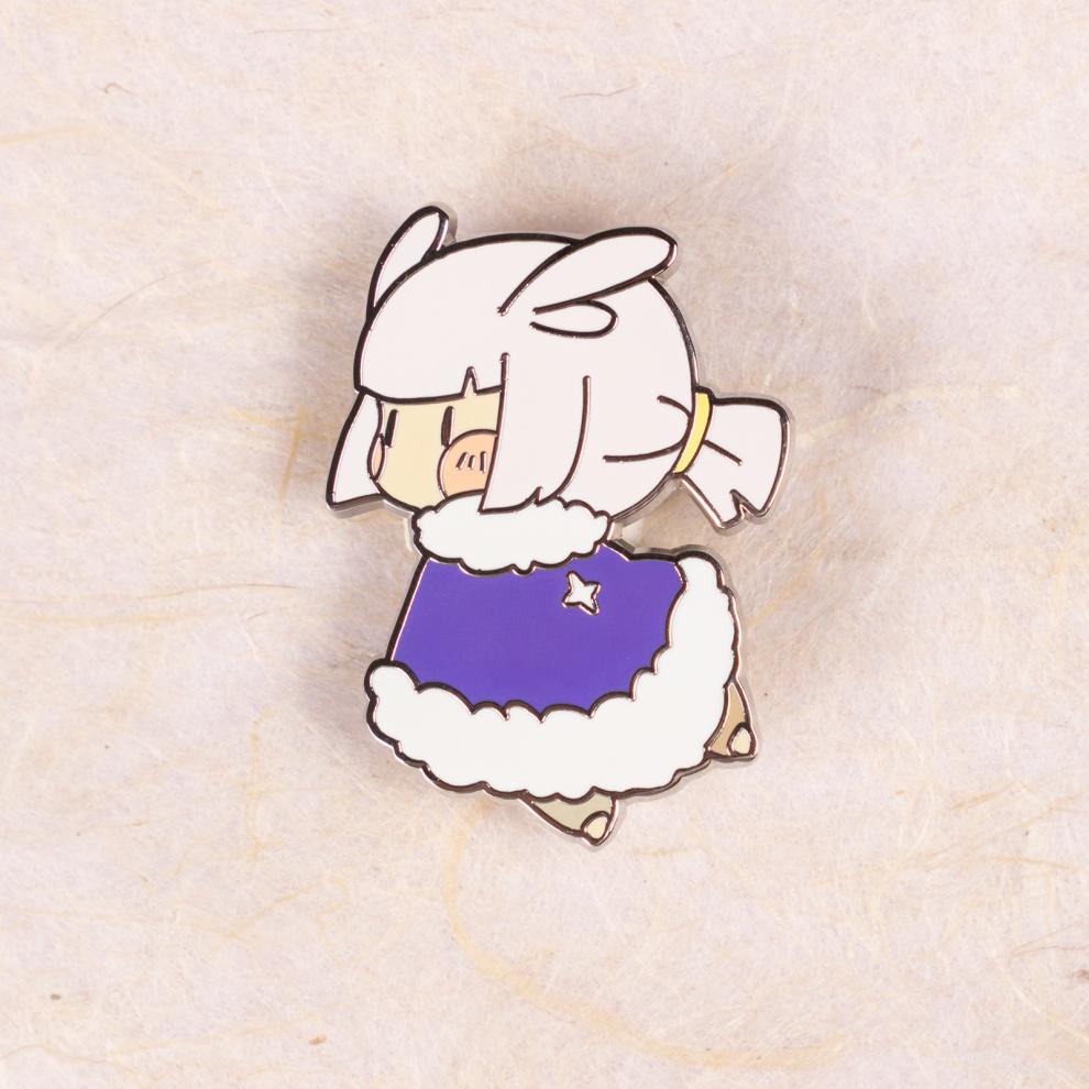 新升级光遇nfc功能徽章光遇平菇白鸟仿珐琅金属徽章音韵季的白鸟 平菇