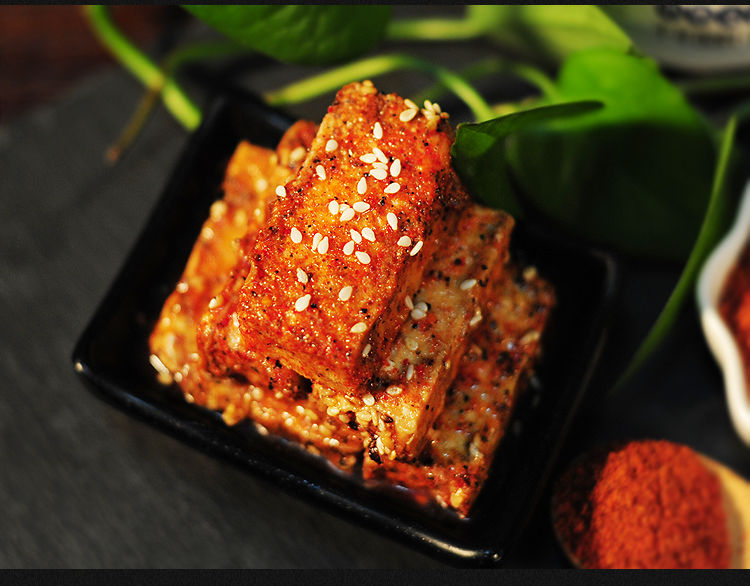 橙伯乐 毛豆腐 徽州 安徽黄山毛豆腐乳臭微辣味徽州特产毛豆腐450g