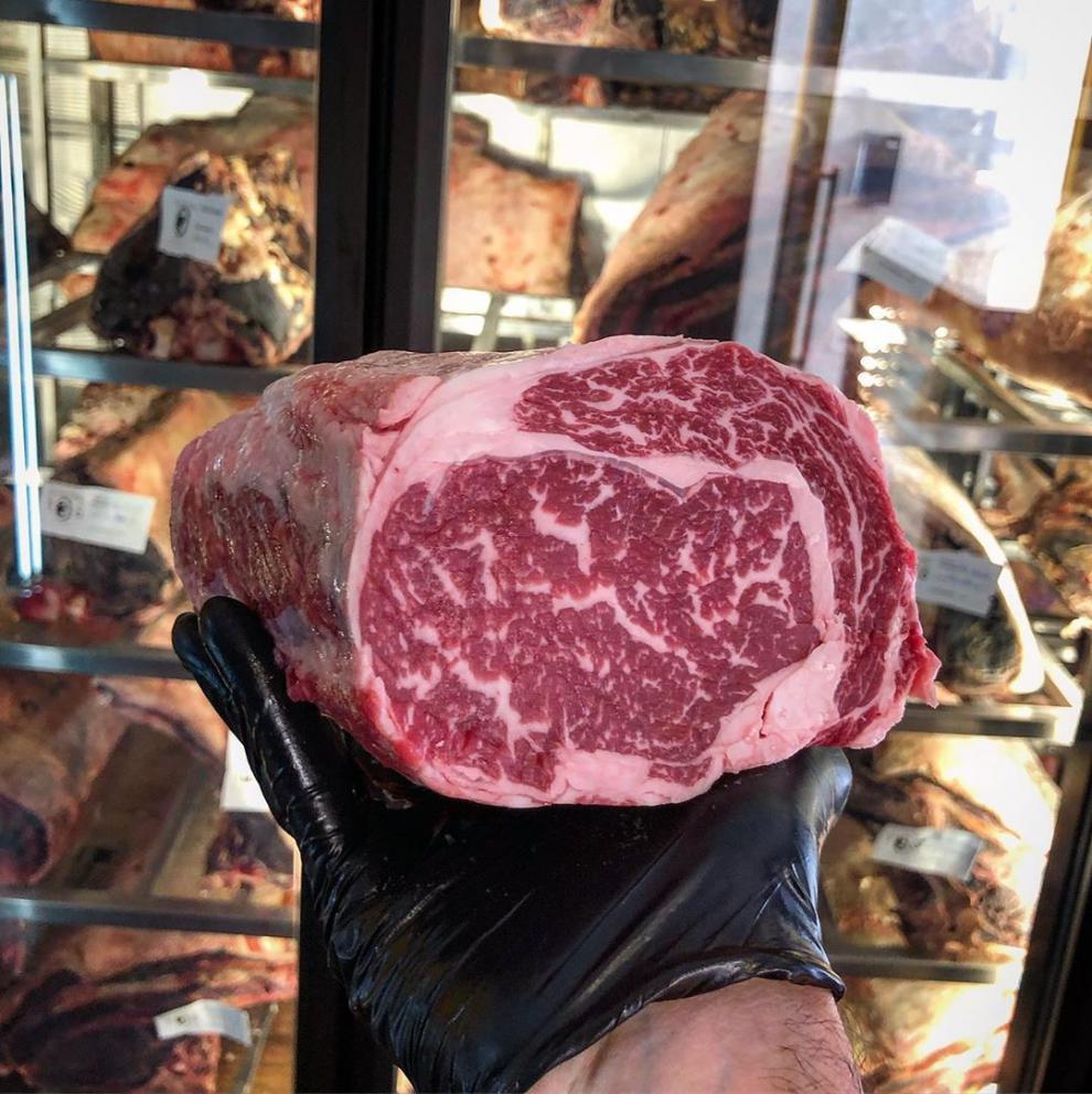 美国ibp厂prime红标m5和牛肉眼牛排1500g厚切3斤