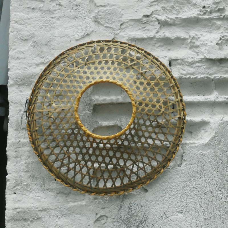 斗笠帽竹斗笠竹编制品竹帽斗笠帽子竹编古风摄影道具儿童古装竹编斗笠