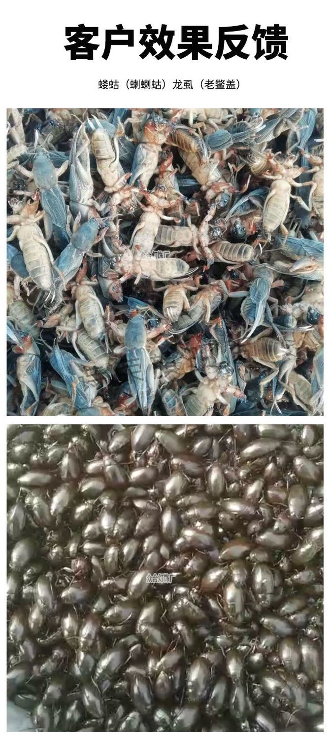 2022新款黑光灯诱虫器诱虫灯养殖太阳能引虫灯鱼塘全自动水库喂鱼灯