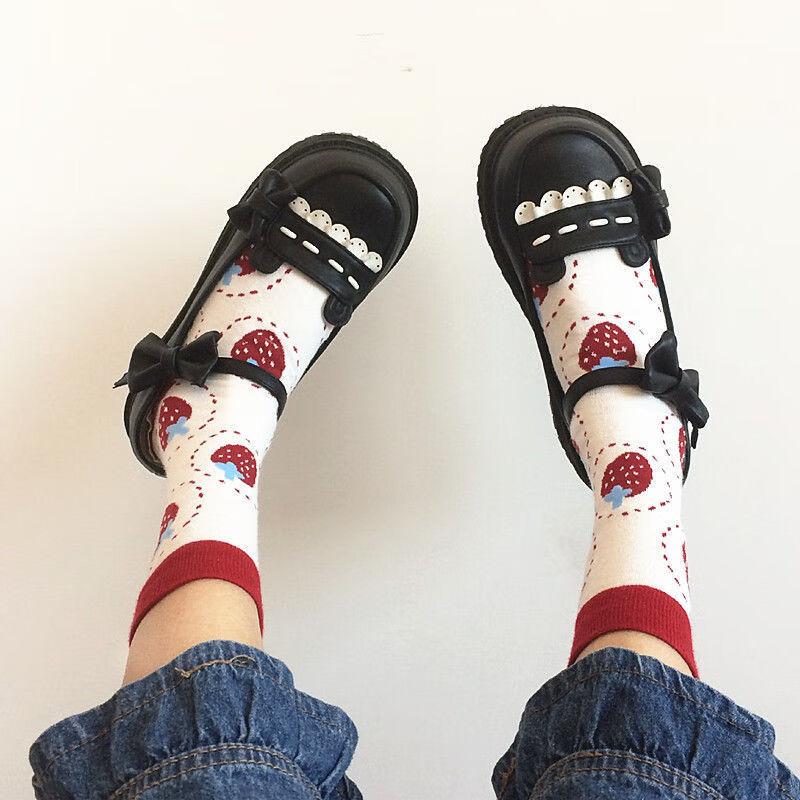 日系lolita洛丽塔玛丽珍猪腰子鞋仙女jk制服小皮鞋lolita小皮鞋女学生