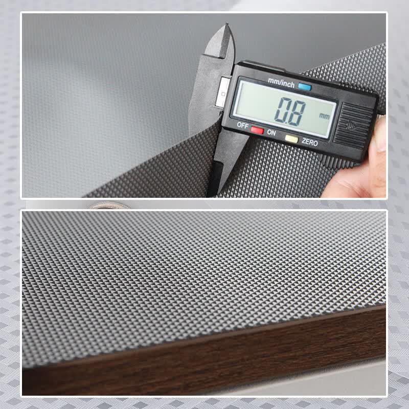 Cabinet pad paper, waterproof, oil-proof, moisture-proof, protecting cabinet countertops, wardrobes, shoe cabinets, kitchen drawers, anti-dirt pad, anti-slip pad, extra thick diamond texture/gray - glue-free anti-slip process, 30X100 cm thumbnail 4