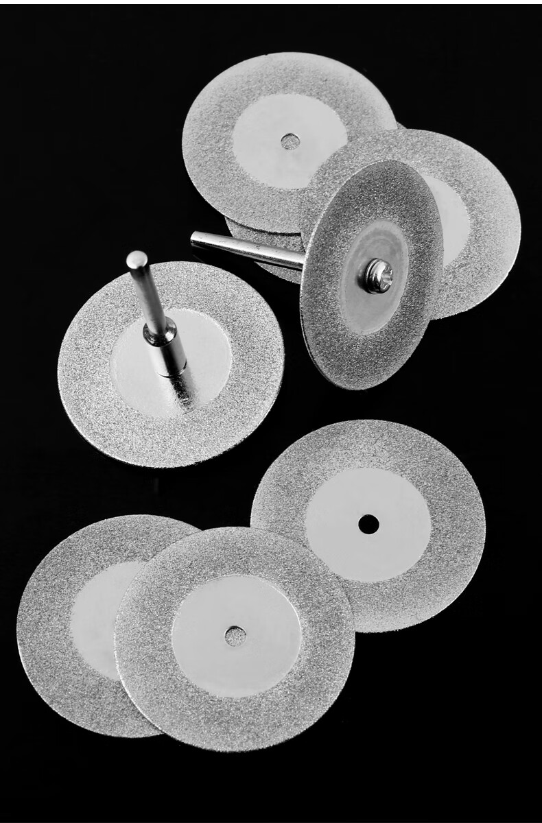 金刚砂切割片电磨小切片小锯片美缝清缝玻璃玉石抛光砂轮片打磨片16mm