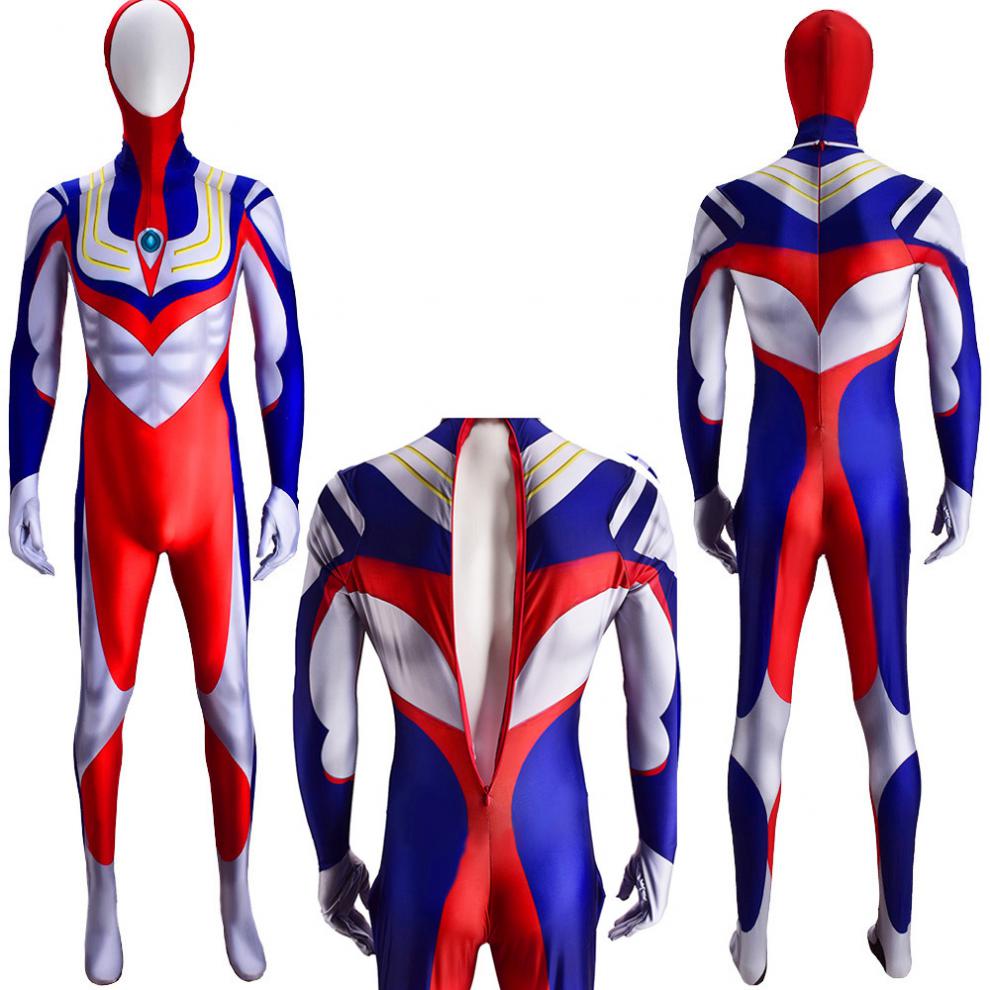 抖音同款奥特曼衣服成人赛罗奥特曼衣服cos皮套欧布杰克成人服装大人