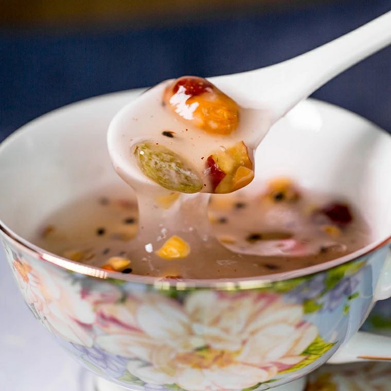 堅果藕粉藕粉堅果羹營早餐桂花杭州特產代餐食品方便速食 水果堅果