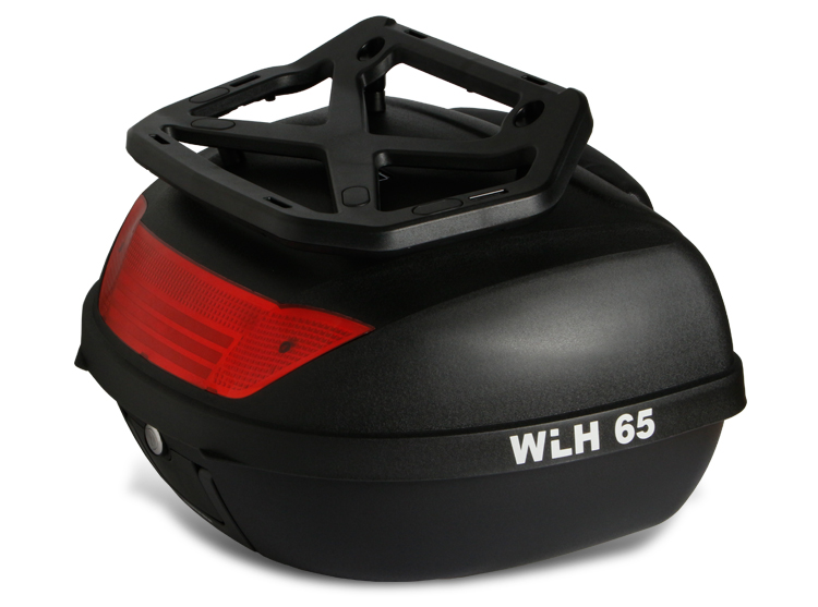 【好物推荐】同款万里豪尾箱e65摩托车后备箱特大号大阳v350后背箱