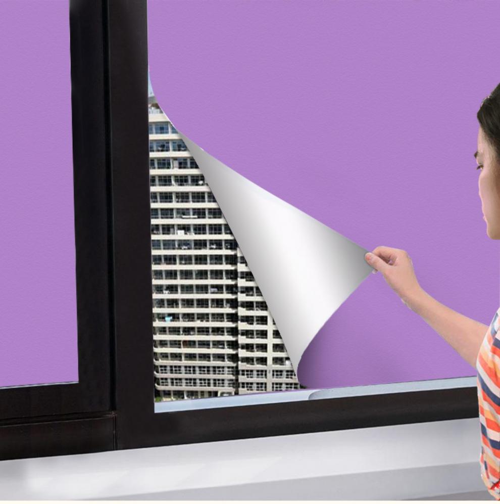 遮光隔热窗纸 防晒隔热膜遮阳神器阳台贴窗纸全遮光玻璃贴膜窗贴玻璃