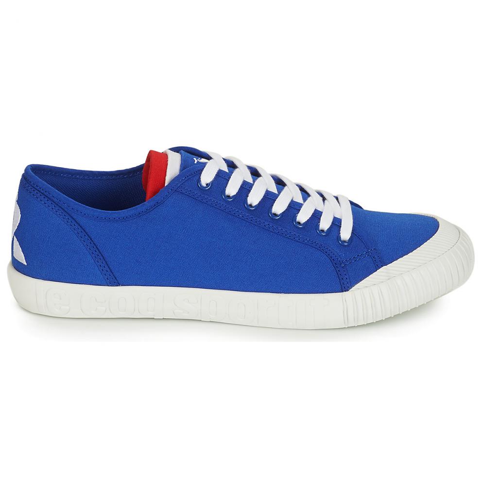 乐卡克(le coq sportif)女鞋板鞋休闲舒适蓝色春夏秋1910022 蓝色 37