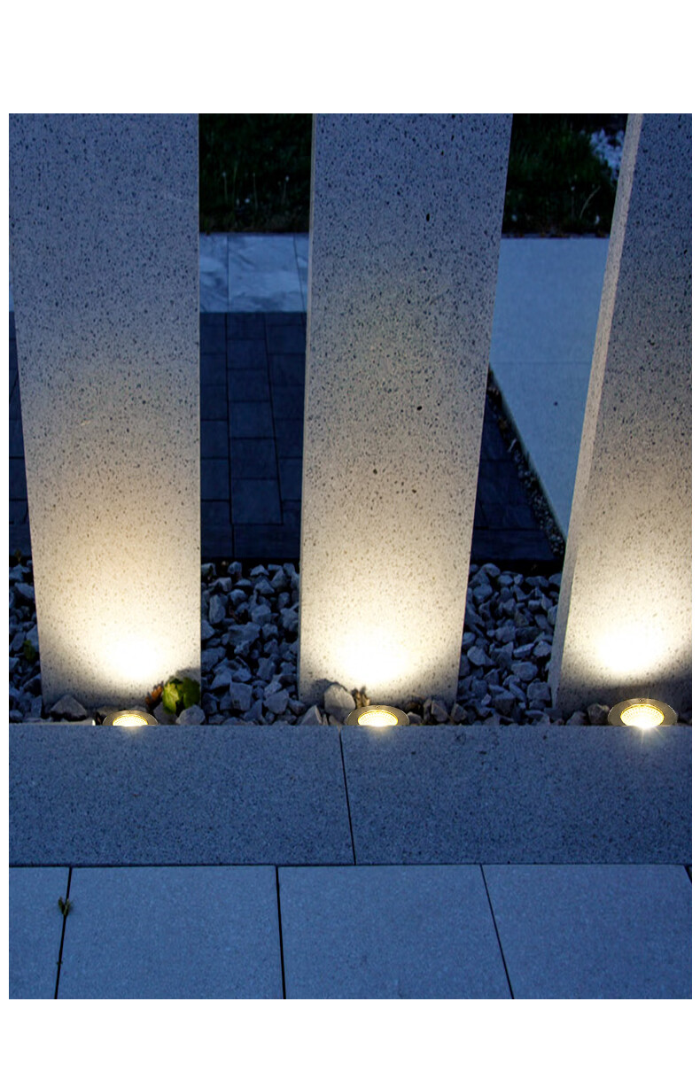 欧·普照明地角灯户外防水不锈钢嵌入式地灯led 广场花园草坪太阳能