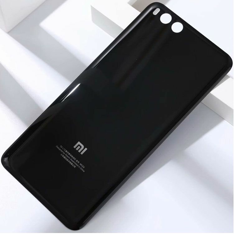 hknx适用小米note36后盖玻璃手机改装塑料透明后壳电池盖6小米6后盖亮