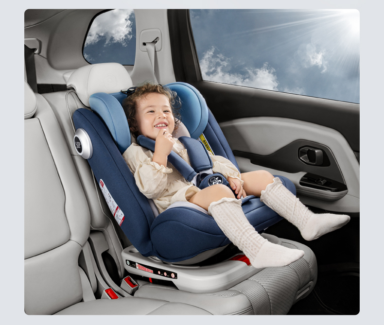 安全座椅儿童汽车用婴儿车上可坐可躺012岁便携式通用宝宝椅升级版iso
