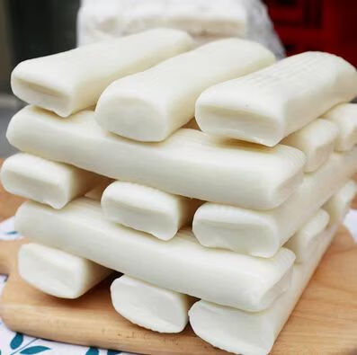 5zhe【顺丰】杭州临安现做粳米水磨年糕独立真空包装 5斤(10条) 原味