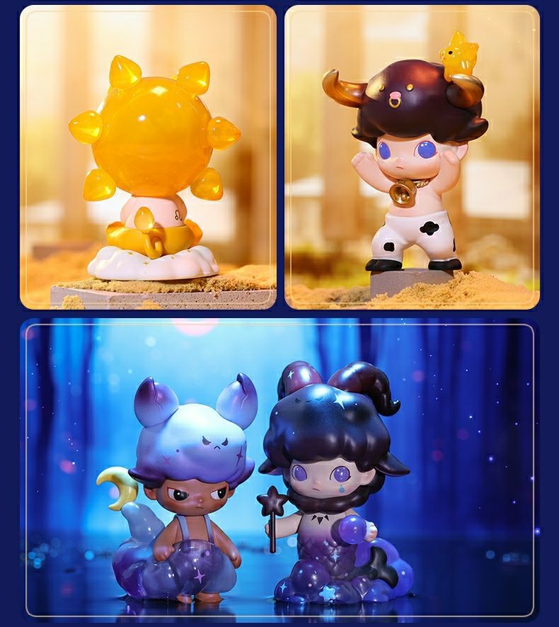 正版现货dimoo星座系列盲盒确认款摆件礼物 摩羯座-拆盒未拆袋 官方