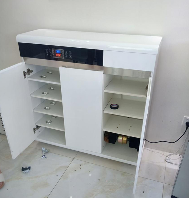 小米米家智能鞋柜电子智能鞋柜烘干除臭机擦鞋简约现代白色烤漆3门