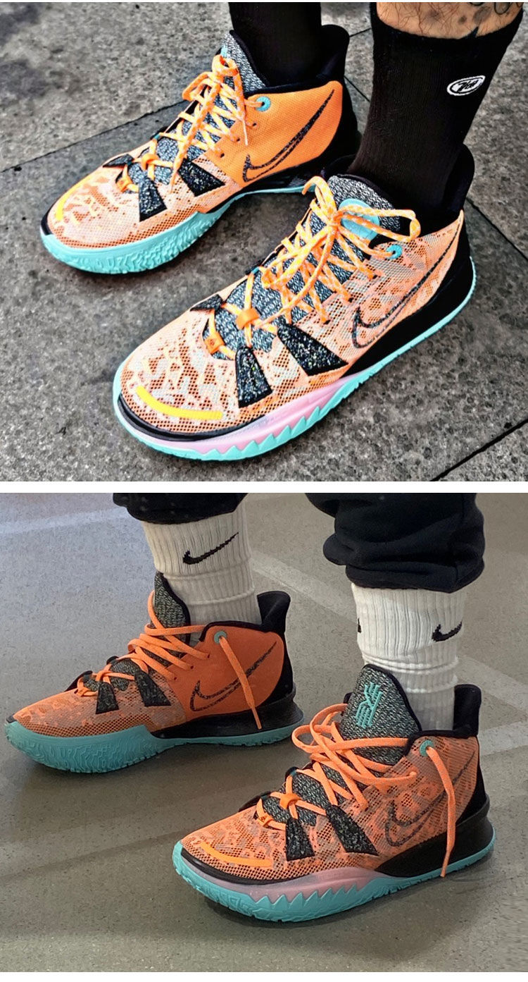kyrie77全明星黑橘绿玩转未来篮球鞋dd1446800dd144680040