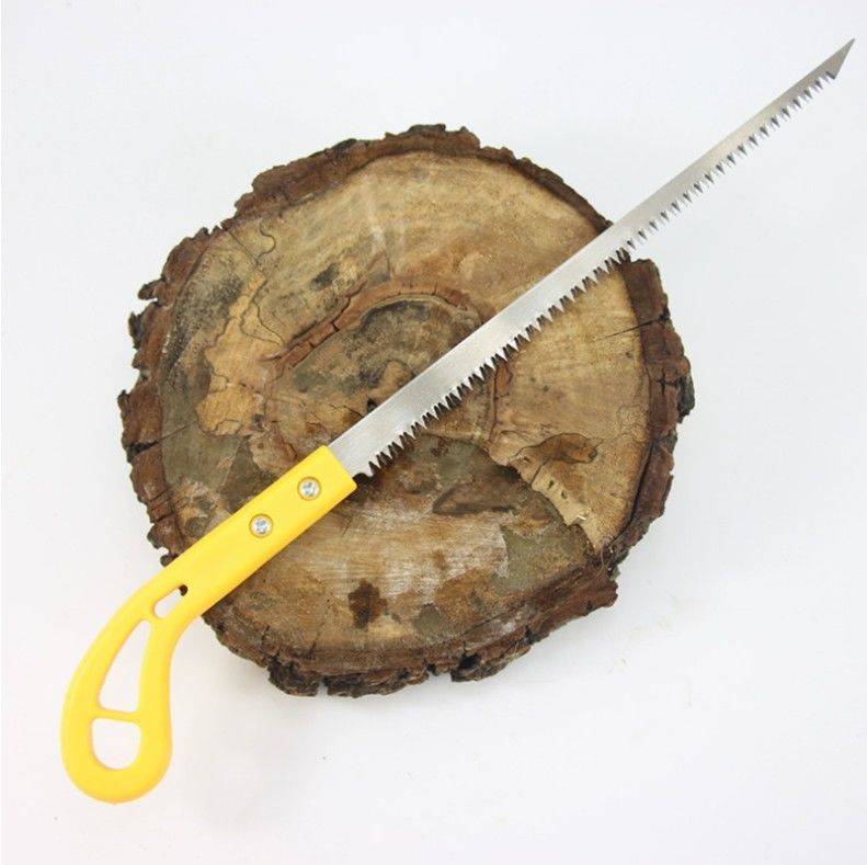 伐木锯墙板锯迷你木工锯小手锯园林园艺锯伐木拉花细齿刀锯家用鸡尾