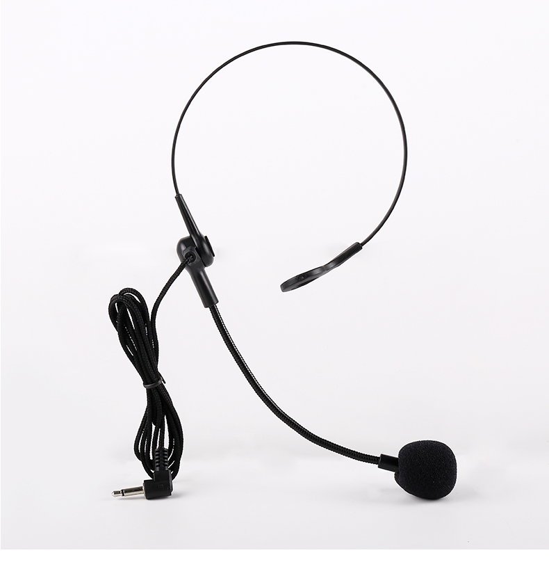 米通用新款挂脖子挂颈式麦克风耳麦话筒教师上课专用有线麦小蜜蜂