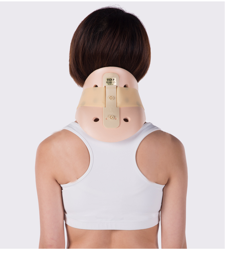 颈托护颈颈部固定颈椎保护带家用颈托护颈套成人斜颈器 小码(一般女士