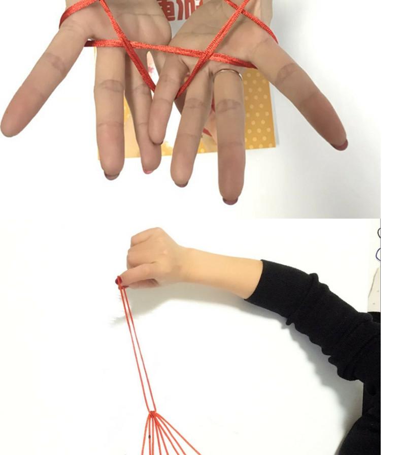 皇士皇妃玩具80后挑花教材童年儿时怀旧传统编绳翻花绳绳编花绳经典