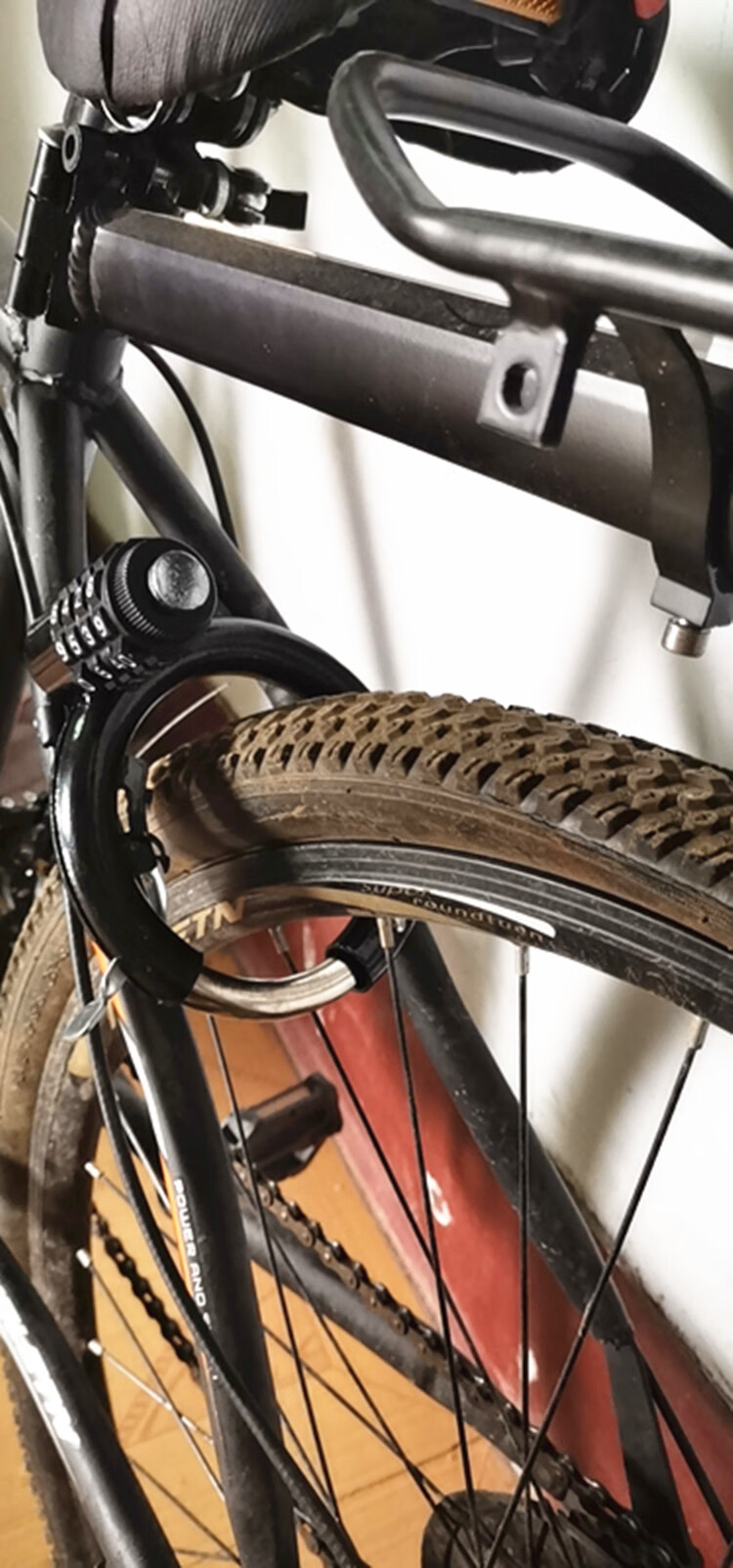 西骑者同款密码锁防盗便携式车自行车带密码马蹄锁山地车固定锁折叠