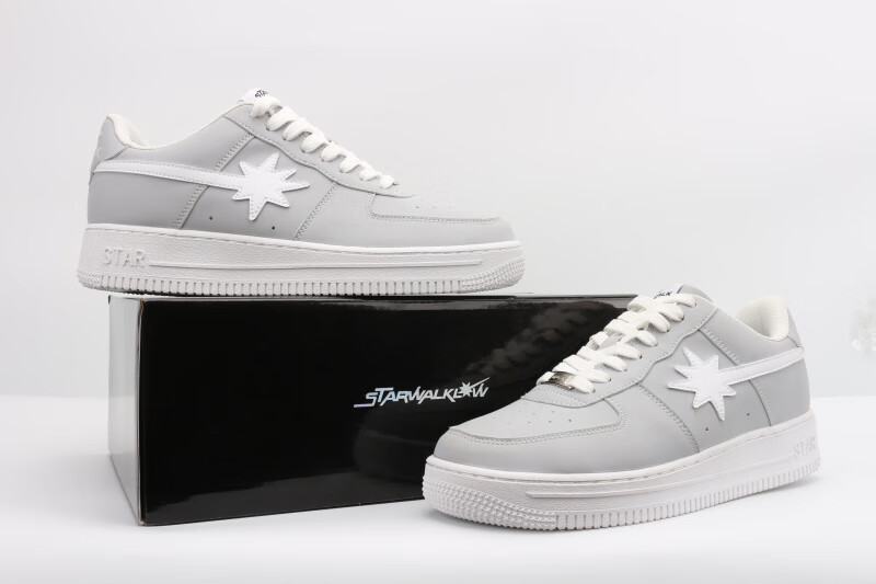 联名bapesta流星空军一号af1运动鞋休闲鞋男鞋女鞋漆春季板鞋starwalk