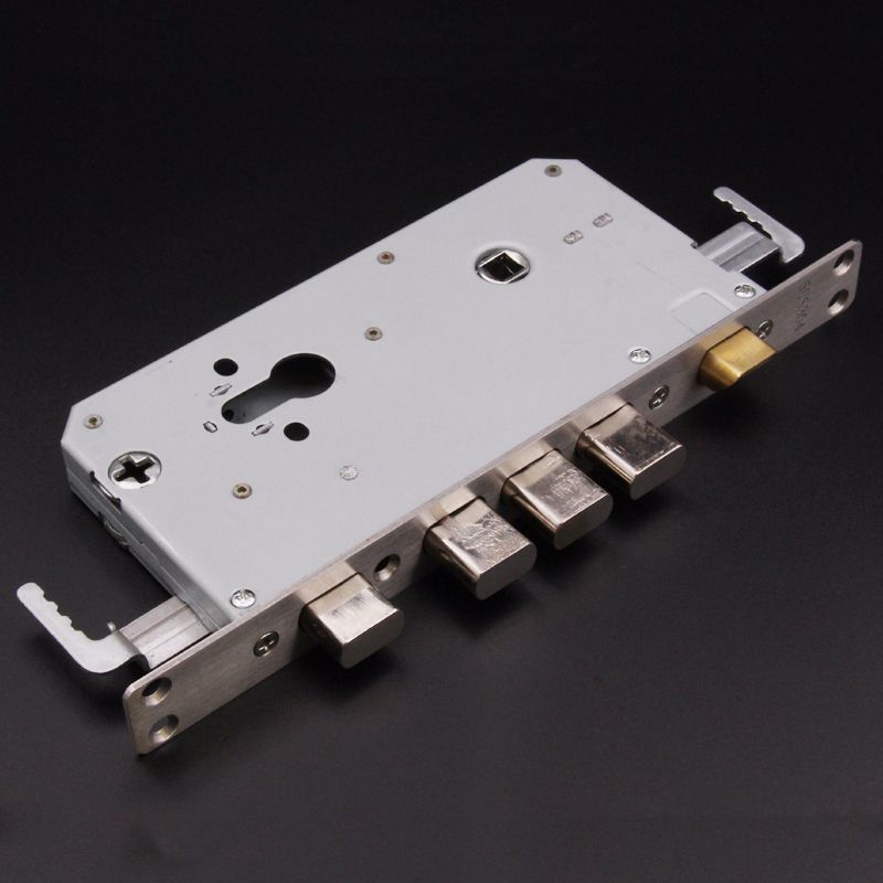 缘梦 步阳忠恒防盗门锁体 双快锁体方舌圆柱锁体