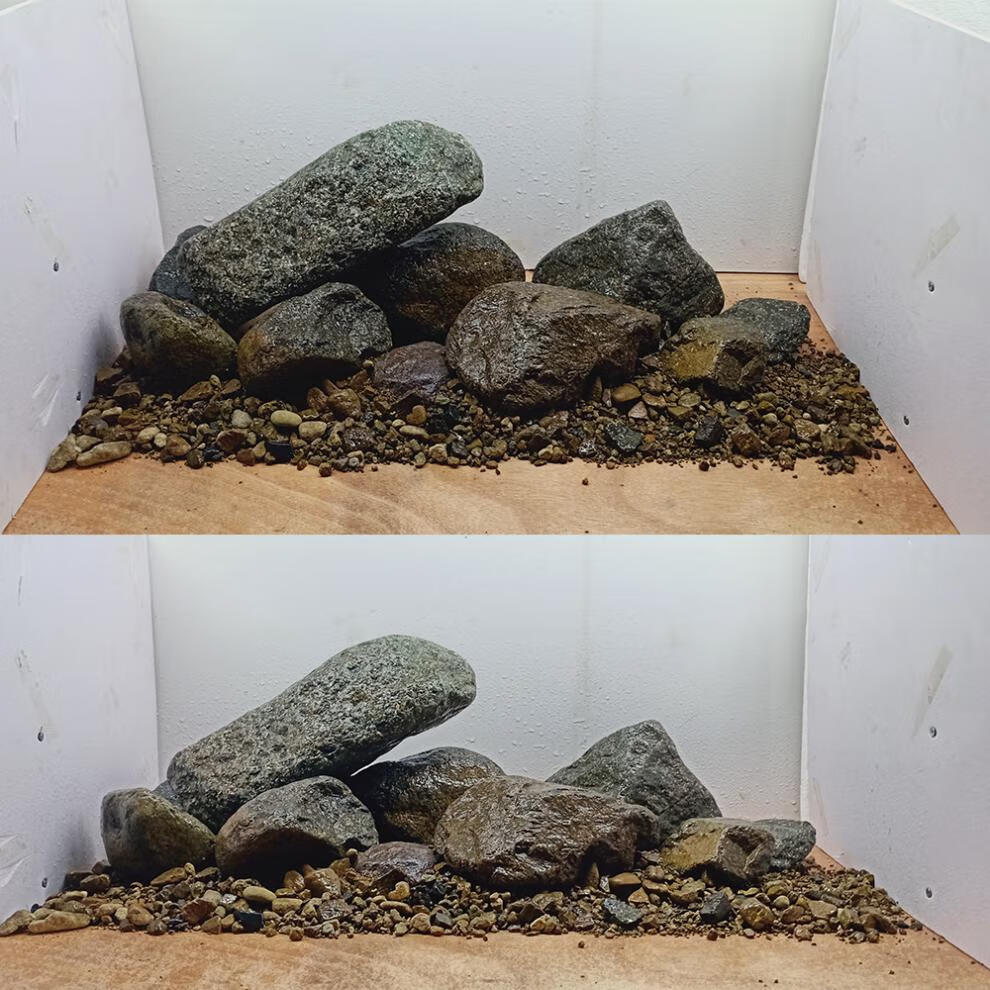 现货原生溪流沙 溪流石造景石原生缸造景 野采粗糙暗色造景石头 精品