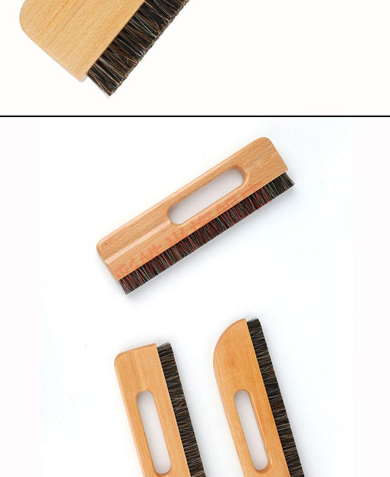 贴壁纸壁布壁画墙纸墙布专用施工工具马鬃毛短毛刷子加厚加密 c款4排