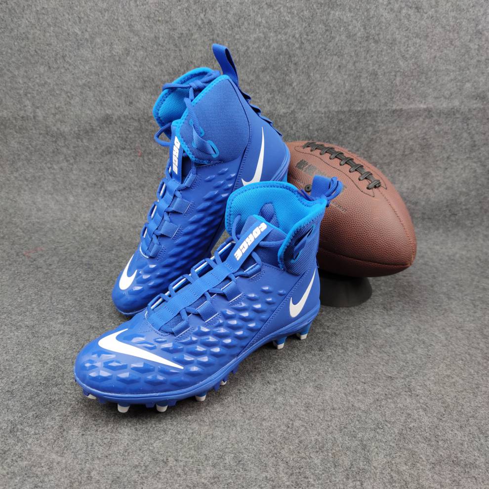 美式橄榄球鞋2021forcesavagevarsity2menshoes男子美式橄榄球黑色中