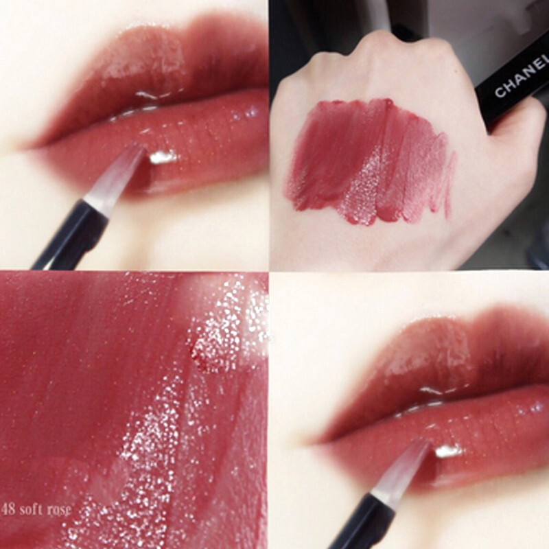 香奈儿(chanel)双头双效持色唇釉 176#冰糖柿子色【图片 价格 品牌