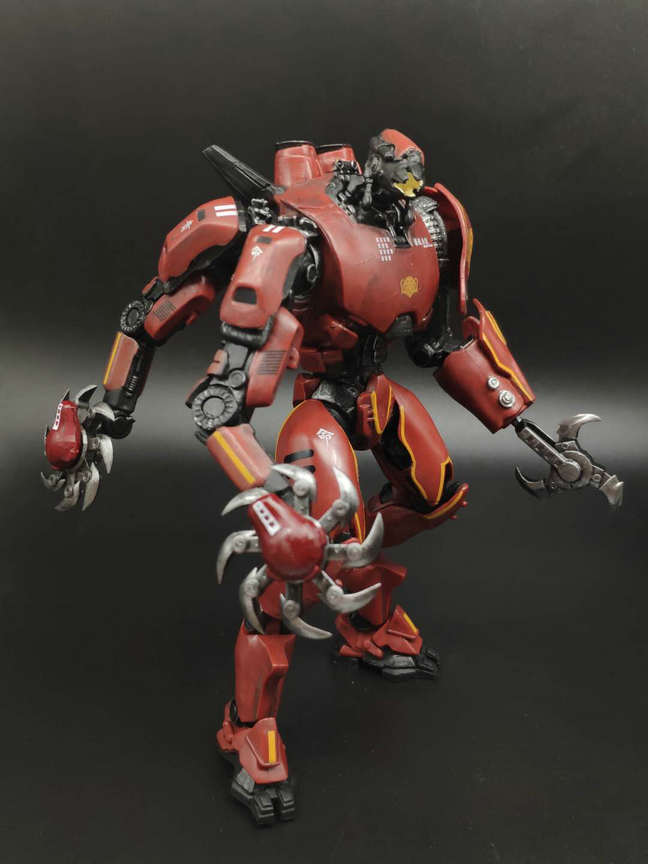 适用于neca 环太平洋2机甲流浪者暴风赤红尤里卡切尔诺可动模型玩具