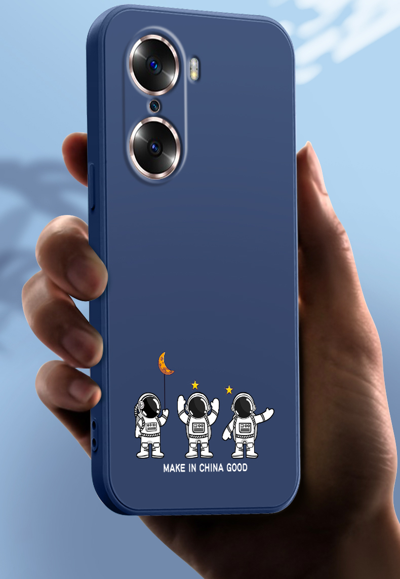 现货速发俯领易华为荣耀60手机壳直边液态硅胶honor60pro保护套六十se