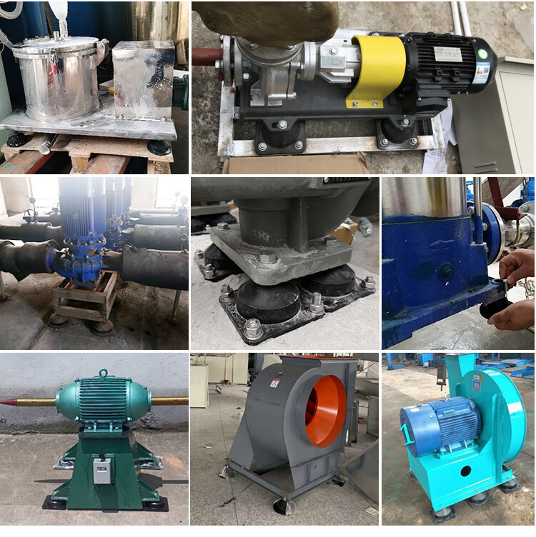 jgf剪切式橡胶减震器空气能空调外机组防震减震碗水泵风机减震垫 alj