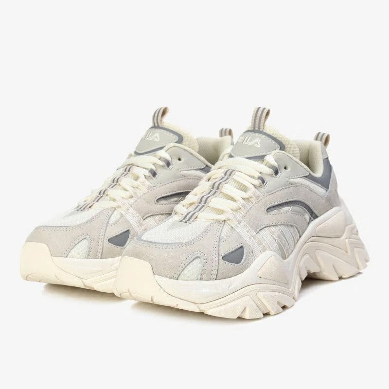 【断码捡漏】fila斐乐2代鱼刺鞋韩版 休闲时尚男女鞋1jmo0790eo01 米