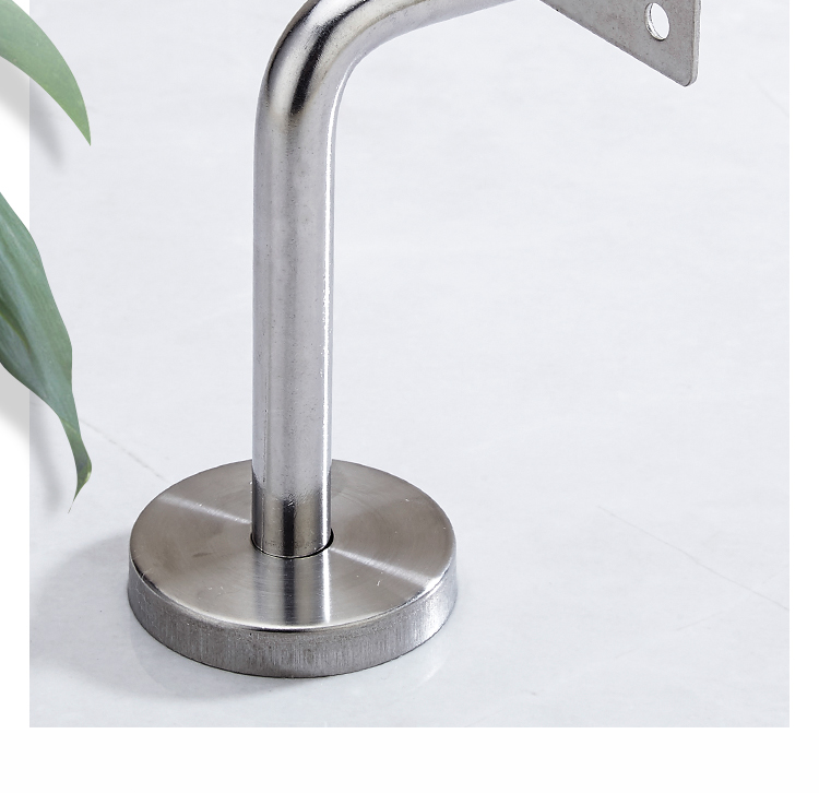 楼梯扶手墙托304不锈钢实心墙托楼梯扶手连接件护栏支撑架栏杆托架