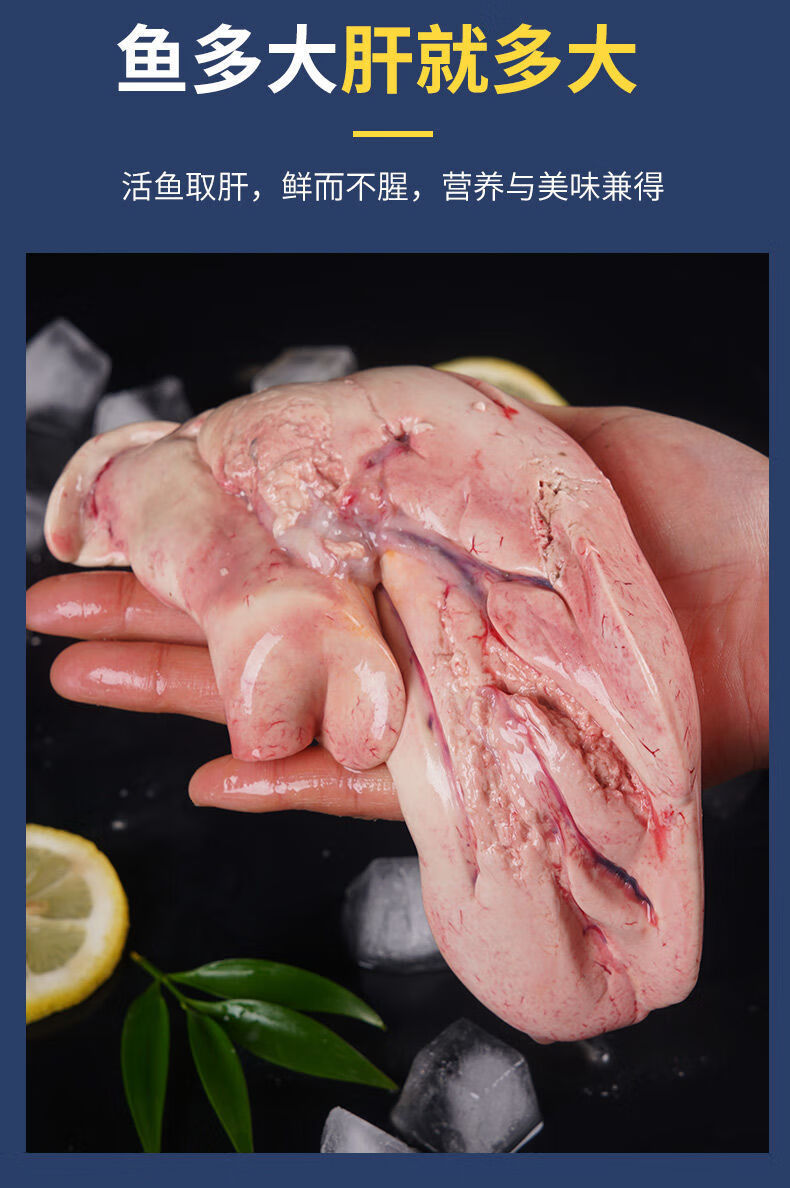 利妙财风新鲜安康鱼鮟鱇鱼灯笼鱼鱼蛤蟆鱼带肝带肚深海现捕自家渔船