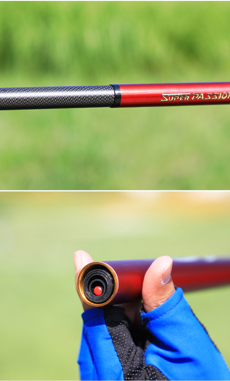 【京选品质】2022新款红狼鱼竿皮尔国际钓鱼竿手竿超轻超硬28调台钓