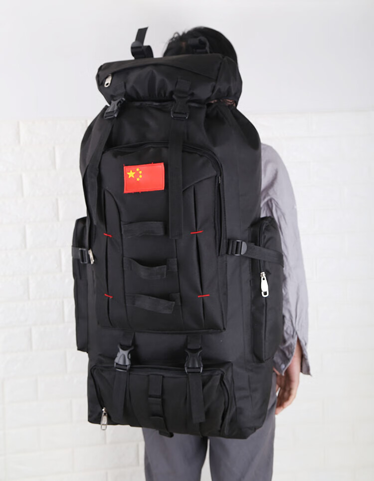 容量户外登山包运动迷彩背包衣服行李包双肩包旅行包背囊空军登上背包